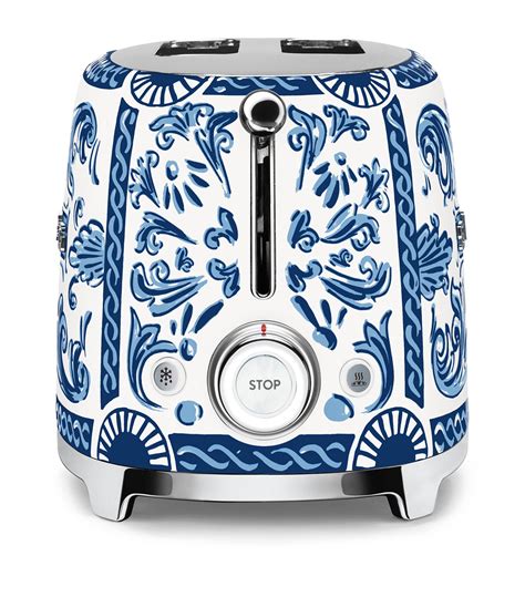 smeg dolce gabbana toaster blue|smeg dolce and gabbana mixer.